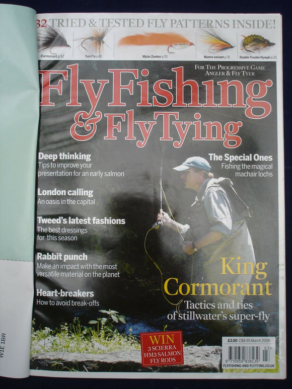Fly Fishing and Fly tying - March 2008 - How to avoid break offs - 32 flies