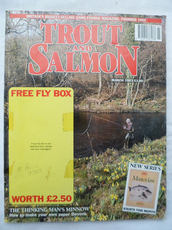 Trout and Salmon Magazine - March 1993 - Make your own Devon minnows