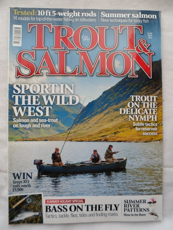 Trout and Salmon Magazine - July 2012 - Bass on the fly