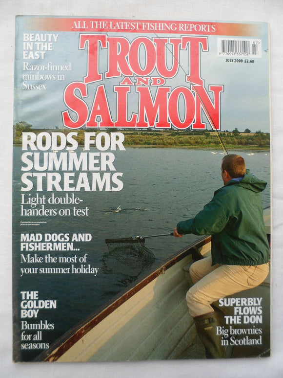 Trout and Salmon Magazine - July 2000 - Bumbles for all seasons