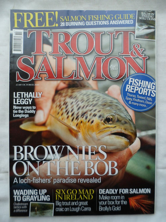 Trout and Salmon Magazine - October 2010 - Brownies on the bob