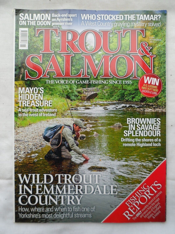 Trout and Salmon Magazine - November 2013 - Irish Sea Trout adventure