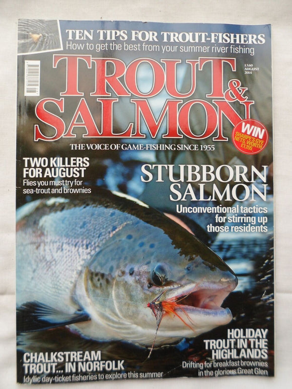 Trout and Salmon Magazine - August 2014 - Get the best from your summer fishing