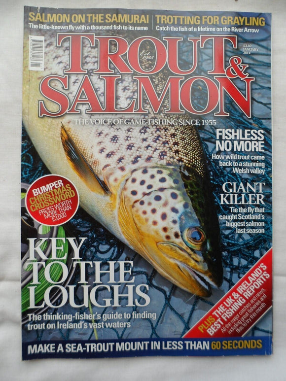 Trout and Salmon Magazine - January 2014 - Key to the Loughs