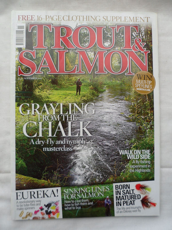 Trout and Salmon Magazine - November 2009 - Dry fly and Nymph masterclass