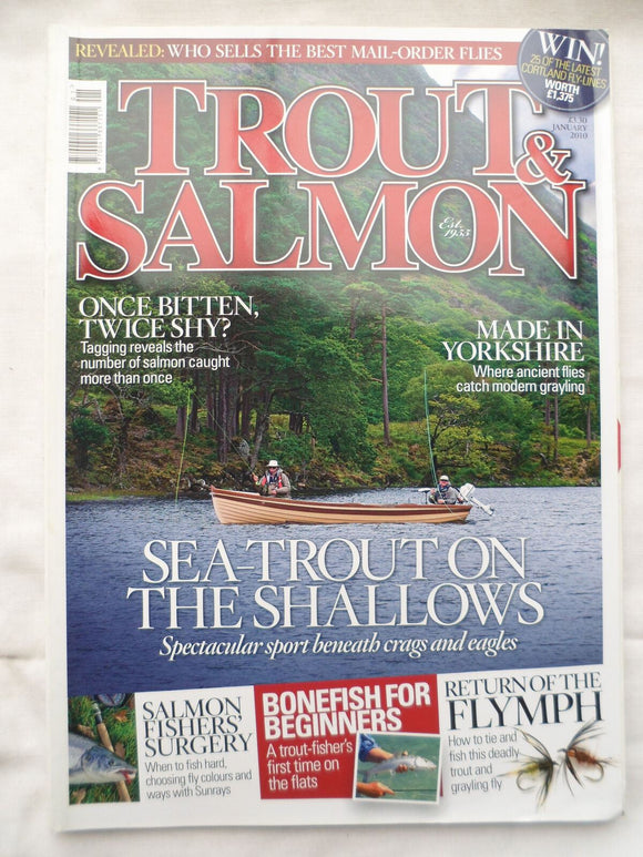 Trout and Salmon Magazine - January 2010 - Sea trout on the shallows