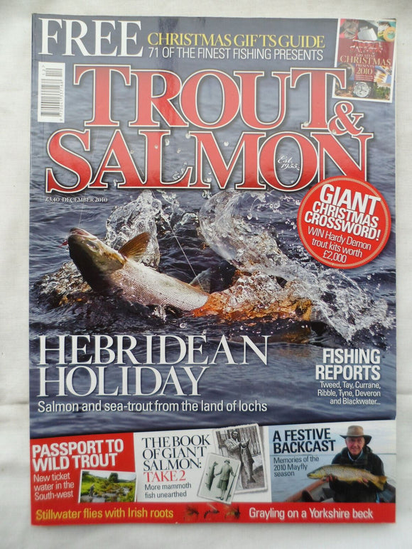 Trout and Salmon Magazine - December 2010 - Salmon and Sea trout from Hebrides