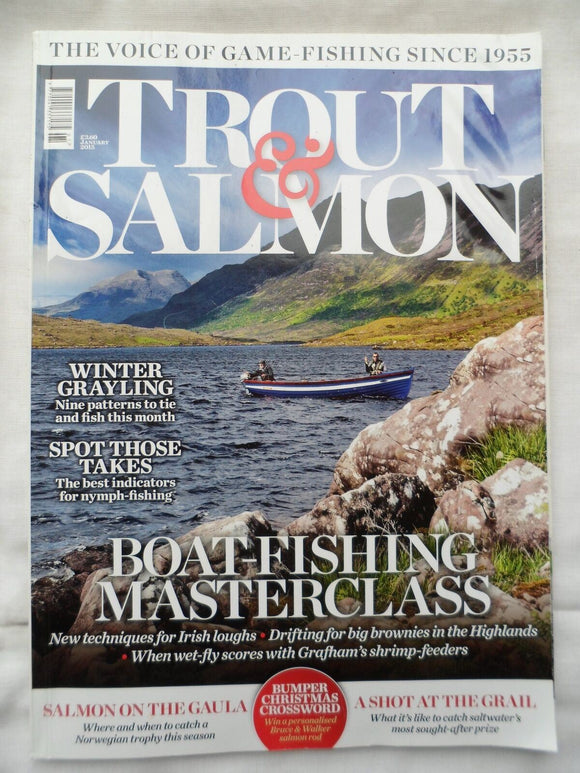 Trout and Salmon Magazine - January  2016 - Boatfishing masterclass