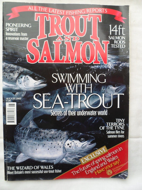 Trout and Salmon Magazine - August 2007 - Swimming with Sea Trout