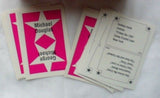 25 x Claim to Fame - charade game question cards