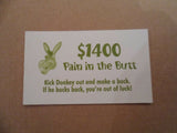 Shrek operation game - spare parts, cards and money...
