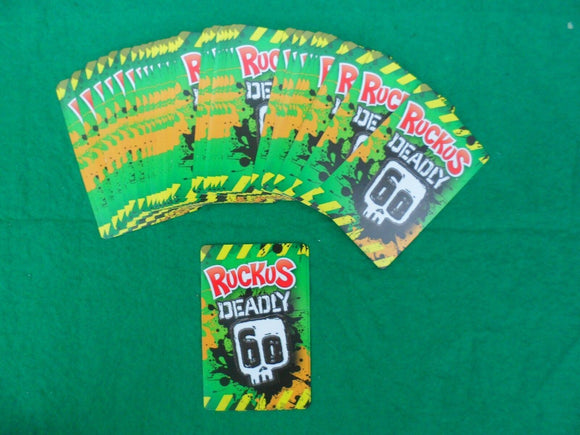 Ruckus Deadly 60 spare cards - wild animals - Individual cards