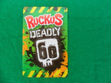 Ruckus Deadly 60 spare cards - wild animals - Individual cards