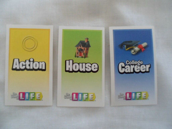 Hasbro Game of Life 2013 - spare cards
