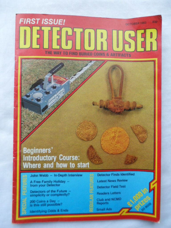 Detector User Magazine - October 1983 - contents shown in photographs