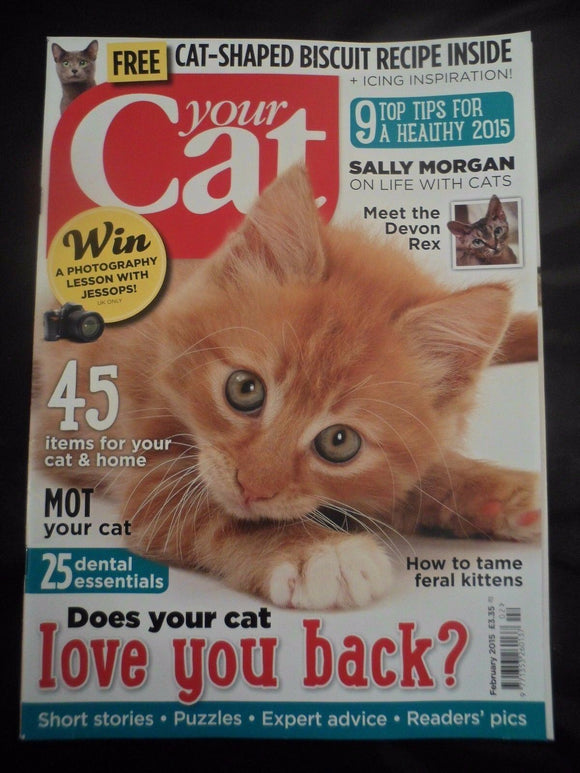 Your Cat Magazine - February 2015 - Devon Rex - Tame feral kittens