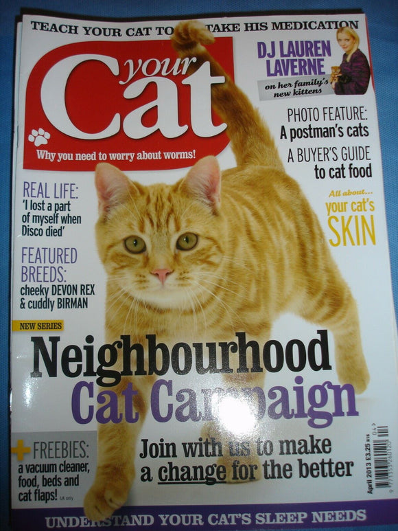 Your Cat Magazine April 2013 cat food buyers guide - all about your cat's skin