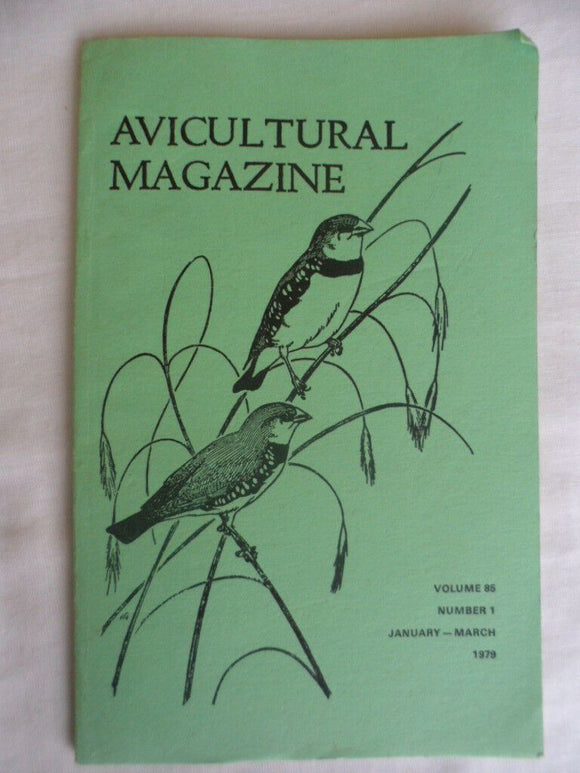 Avicultural Magazine - January / March 1979