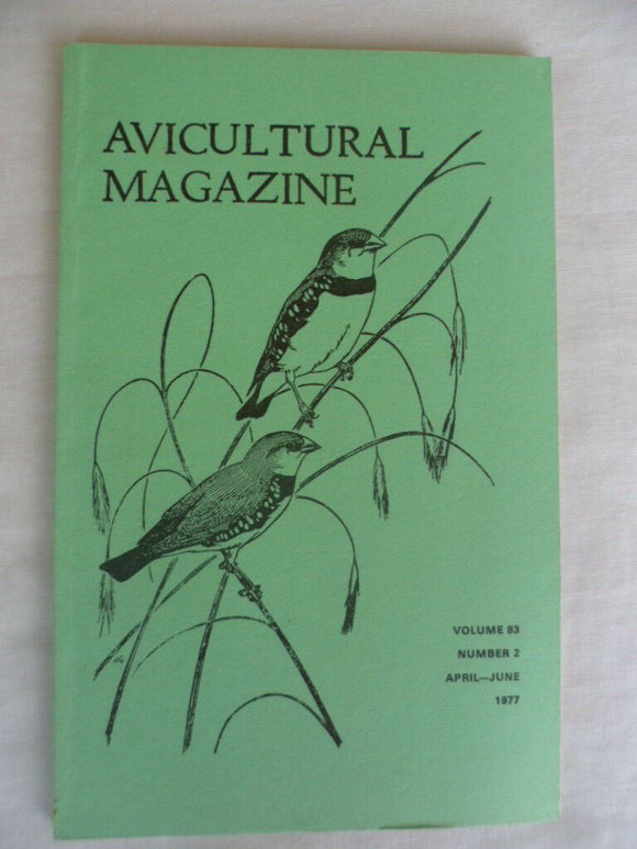 Avicultural Magazine - April / June 1977