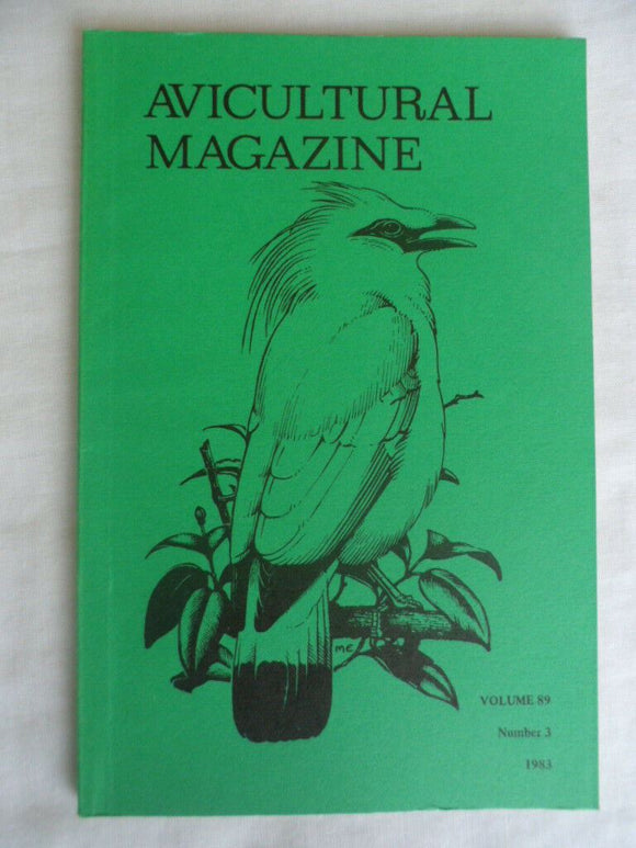 Avicultural Magazine - July / September 1983