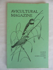 Avicultural Magazine - October / December 1976