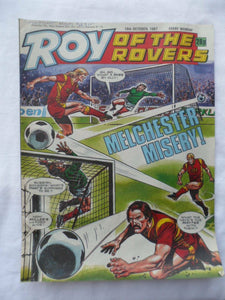 Roy of the Rovers football comic - 10 October 1987 - Birthday gift?