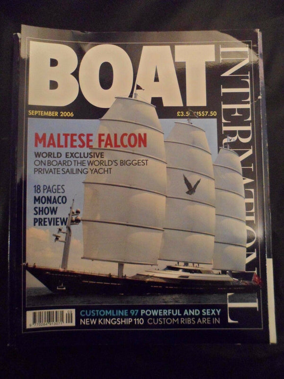 Boat International - September 2006 - Photos show contents pages