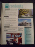 Boat International - June 2001 - Contents pages shown photos
