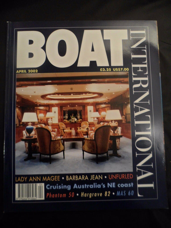 Boat International - April 2002 - Contents pages shown photos