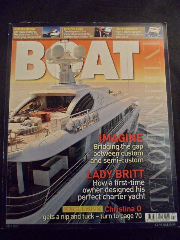 Boat International - July 2011 - Contents pages shown photos