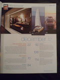 Boat International - December 2012  - Contents pages shown photos