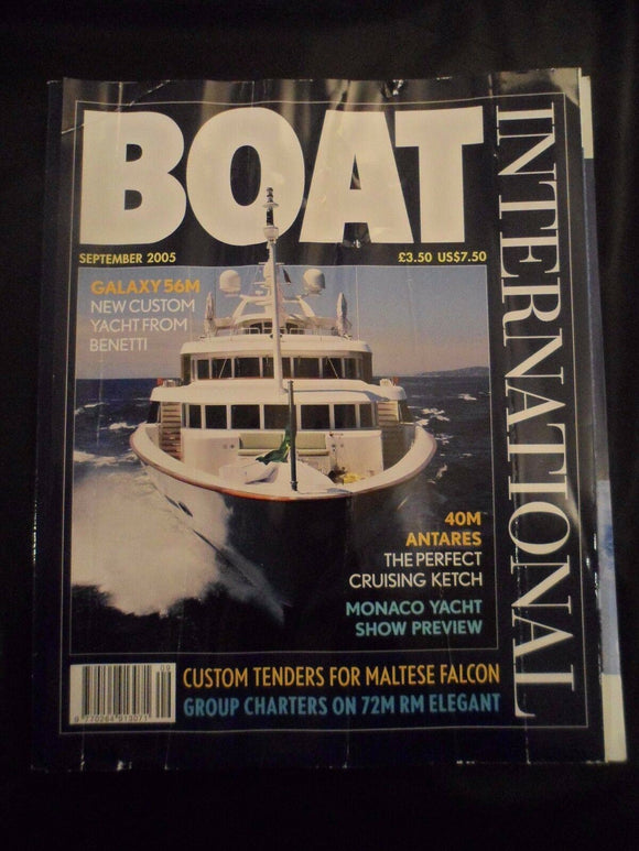 Boat International - September 2005 - Photos show contents pages