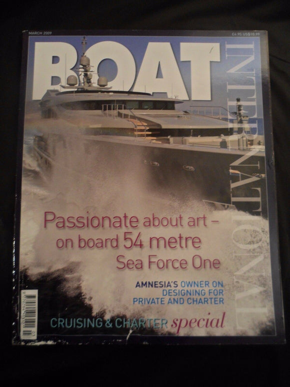 Boat International - March 2009 - Contents pages shown photos