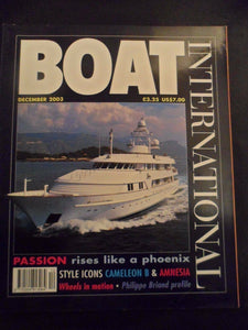 Boat International - December 2003 - Photos show contents pages