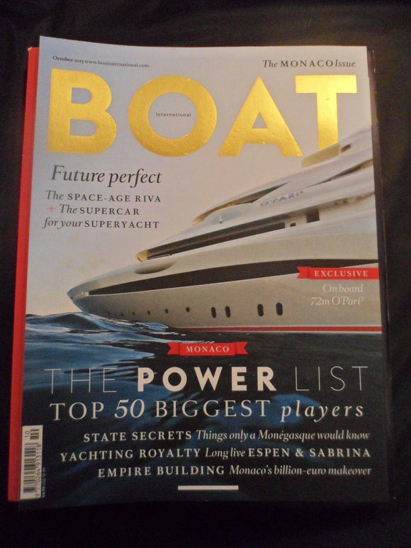 Boat International - October 2015 - Contents pages shown photos