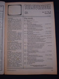 Vintage Television Magazine - June 1977 -  Birthday gift for electronics