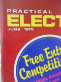 Vintage Practical Electronics Magazine - June 1978  - contents shown in photos