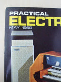 Vintage Practical Electronics Magazine - May 1969  - contents shown in photos