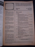 Vintage Television Magazine - December 1979 -  Birthday gift for electronics