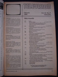 Vintage Television Magazine - February 1982  -  Birthday gift for electronics