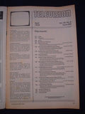 Vintage Television Magazine - April 1979 -  Birthday gift for electronics