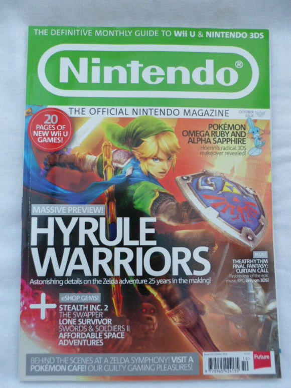 Official Nintendo Magazine - Oct 2014 – Hyrule Warriors