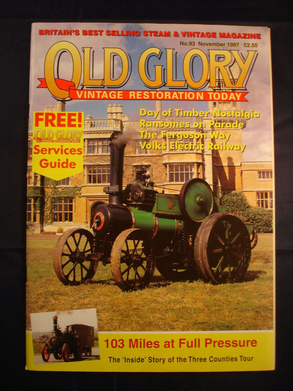 Old Glory Magazine - Issue 93 - November 1997 - Ransomes - Ferguson