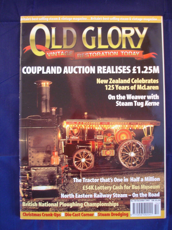 Old Glory Magazine - Issue 154 - December 2002 - Steam tug Kerne - Mclaren