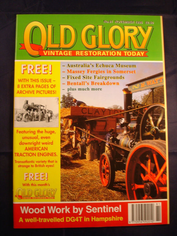 Old Glory Magazine - Issue 81 - November 1996 - DG4t - Sentinel -