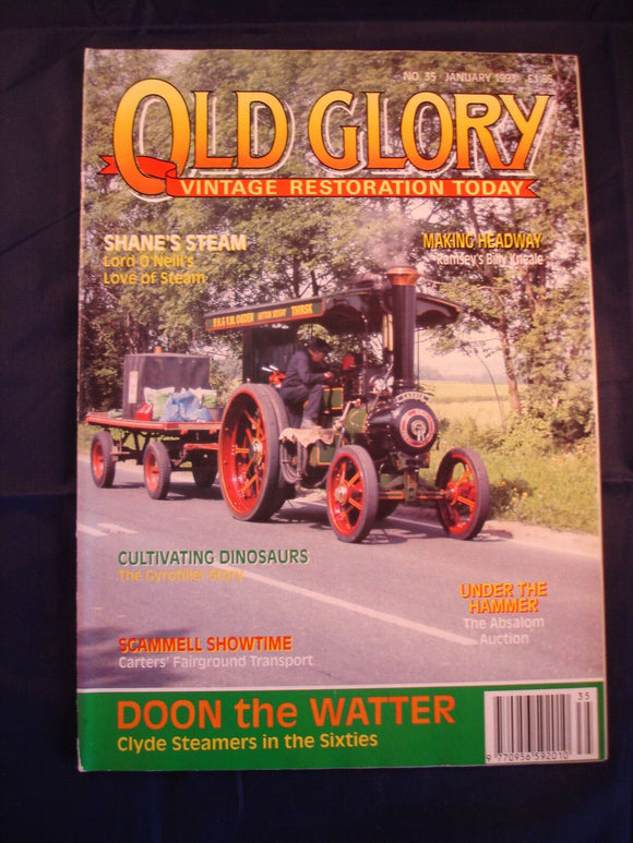 Old Glory Magazine - Issue 35 - January 1993 - Clyde steamers - Scammell -