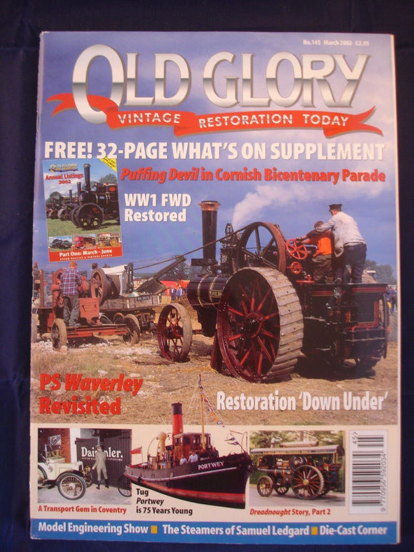 Old Glory Magazine - Issue 145 - March 2002 - Samuel Ledgard Steamers