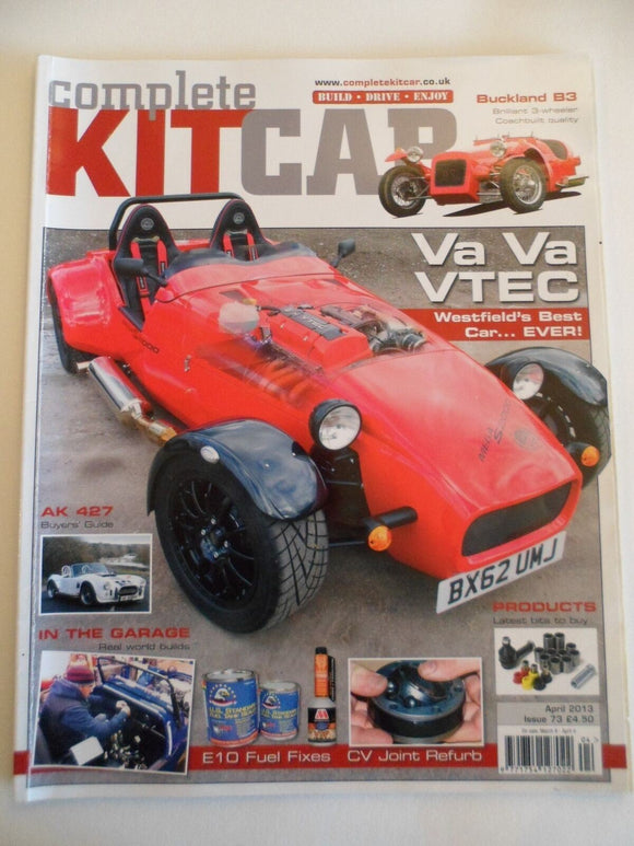 Complete Kitcar magazine - April 2013 - Westfield Mega S2000