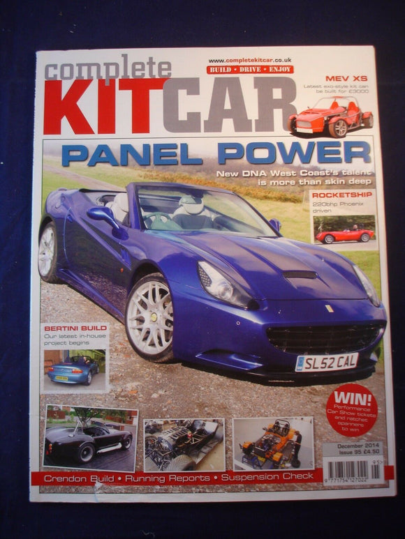 Complete Kitcar magazine - December 2014 - Issue 95