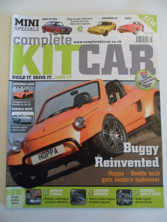 Complete Kitcar magazine - March 2009 - Historic Mini specials